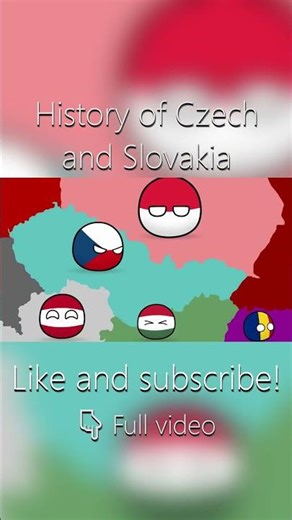 History of Czech and Slovakia Part 2 | Countryballs