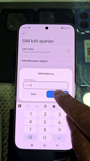 How to disable the SIM PIN code on Xiaomi Mi 15 T/T Pro. 📱
