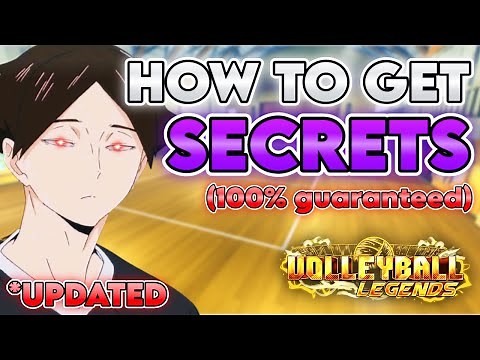 How To Get *SECRETS* in Volleyball Legends (UPDATED!)