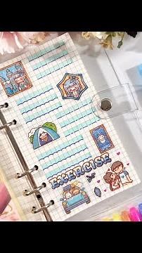 Journal Sticker with Joy ✨ Mini Journal A6 Ep21 ✨ Masu Sticker