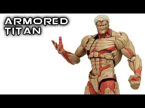 Revoltech ARMORED TITAN Amazing Yamaguchi NR101 Attack on Titan Action Figure Review