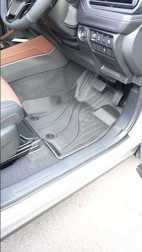 【新型フォレスターSL系専用】ラバータイプフロアマット取付動画｜車内を泥やほこりから守る！【FORESTER】 #フォレスター #forester #新型フォレスター