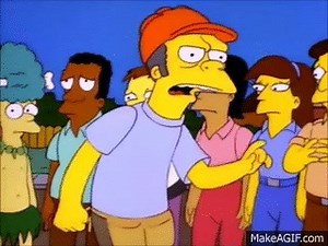 The Simpsons S08E08 Hurricane Neddy - Ned Explodes on Make a GIF