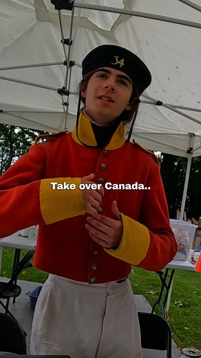 I asked about history then THIS happened 🥺❤️ #kindness #history #1812 #Amherstburg