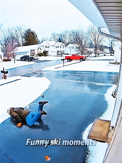 Funny ski moments ❄️#funny #fyp #foryou