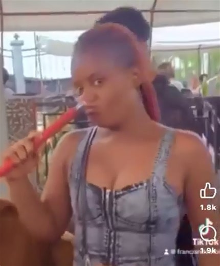 Woman Seen Smoking Shisha Through Nose Leaves Viewers Astonished - Health - Nairaland
