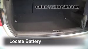 Battery Replacement: 2009 Audi A4 2.0L 4 Cyl. Turbo