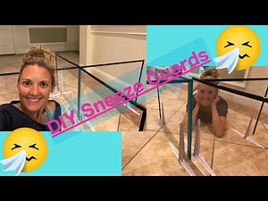 DIY Sneeze Guards