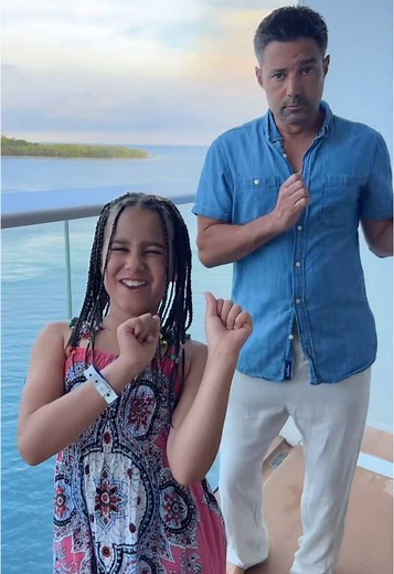 Daddy Daughter Dance at Sea - Heartwarming Duo Performance