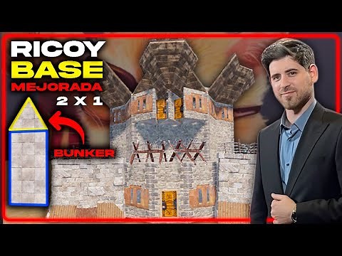 Ricoy Base Solo / Duo / Trio Bunker | Rust For Beginners | Construction Guide in Spanish