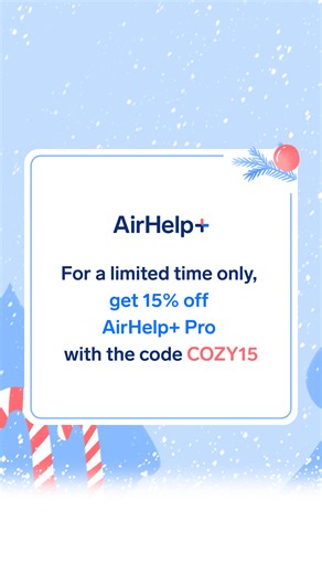 4.3K views · 29 comments | Fly in style with AirHelp+ Pro. Protect 9 whole trips, get fast €100 payouts for delayed flights and bags, and lounge access when your flight's disrupted. It's as simple as this: when something goes wrong, we'll make it right. https://airhlp.co/FB_EN10/12/24 | AirHelp | Facebook