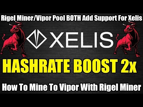 New Rigel Miner + Vipor Pool Addition - Making GPU Mining GREAT AGAIN!!!