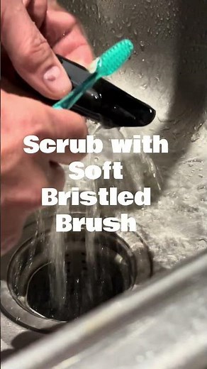 Easily remove mouthpiece buildup with a few simple, household items.
