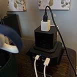 Charging Station (100W), 13-in-1 USB C Power Strip with Surge Protection, 6.6Ft Extension Cord, 4 USB C and 4 USB A Ports, 5 AC Outlets for Home Office Dorm Room