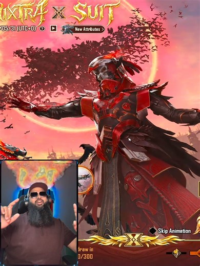 Maxout 7 Stars Phoenix & Raven X-Suits in PUBG Mobile