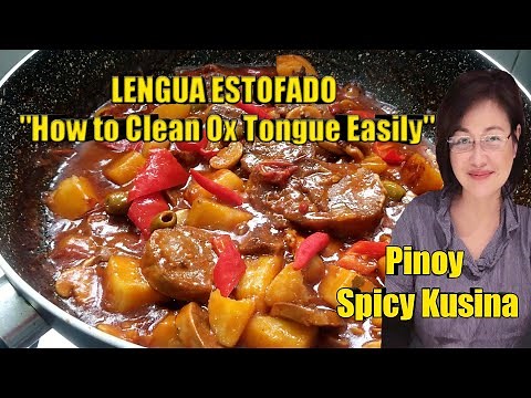 Lengua Estofado Recipe - Pinoy Style | How to Cook Ox Tongue