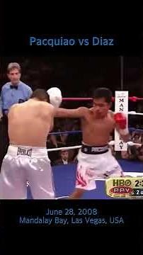 Paquiao vs Diaz #mannypacquiao #boxing #classicboxing #contactsports #daviddiaz