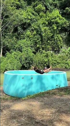 IPOOLGO inflatable giant pool 16.5*5ft size Customization 🤝