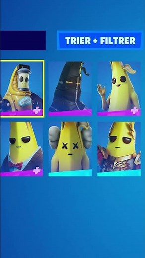 🍌UN NOUVEAU SKIN BANANE ARRIVE SUR FORTNITE !! (A acheter avec le code NATMOR #ad )