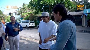 #CUBOSantaLucía | El artista urbano, Zaki, da una demostración de su talento a los cónsules honorarios que este día visitan el CUBO Santa Lucía, en Mejicanos. #SecretaríaDePrensa | Secretaría de Prensa, Presidencia de la República de El Salvador