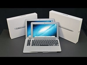 Apple MacBook Air 11" & 13" (2013): Unboxing and Comparison