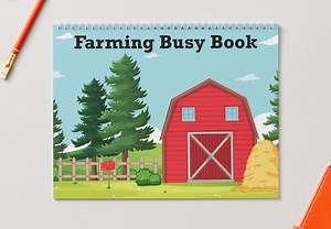 Farm Busy Book - Etsy