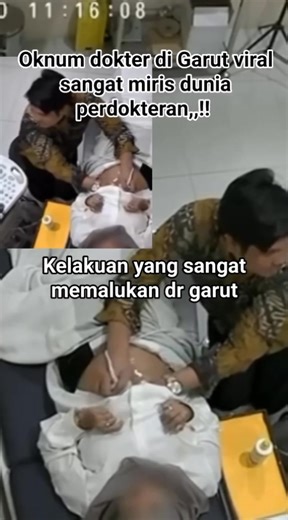 Skandal Memalukan Dunia Kedokteran: Oknum Dokter Garut Viral! Sangat miris! Oknum dokter inisial MF di Garut diduga keras melakukan pelecehan seksual terhadap pasien. Kasus ini telah didalami Tim Khusus Polres Garut dan Polda Jabar. Lindungi pasien, usut tuntas oknum ini! #TuntutKeadilan #DokterGarutViral #SkandalKedokteran #PelecehanSeksual #KekerasanSeksual #Garut #BeritaViral #Polri #UsutTuntas #reelsfypシ | Rosita Syar
