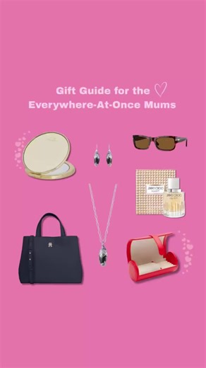 For the Mum who’s always on the move, these are the perfect presents to gift her this Mother's Day. Stylish totes, travel must‑haves and more for the hands‑free heroes. For more information on the featured products or to view our full gift guide, click link in our bio or visit the Birkenhead Point website.