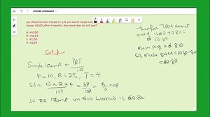 Mathematics 2021 JAMB Past Questions and Answers | Questions 21 - 30