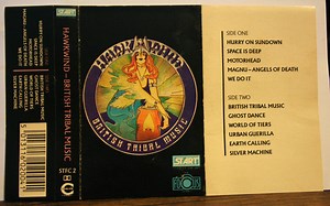 Hawkwind – British Tribal Music (1987, Cassette)