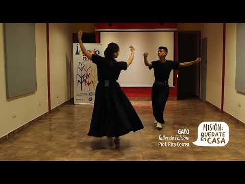 Taller de Folclore: clase de gato por Rita Correa