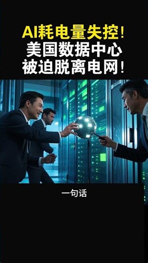 【AI让美国电网崩溃？数据中心开始自建电厂！】#特斯拉股票 #美股 #股哥说美股 #tesla #马斯克 #AI #FSD #木头姐 #Robotaxi
