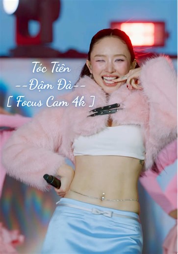 Tóc Tiên - Đậm Đà [ Focus cam 4k ] #toctien #tixies #finalboss #funfest #tiktokshop
