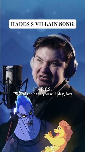 In Disney's HERCULES, Hades never got a VILLAIN SONG. So we made him one 🔥 "Art Of The Deal"