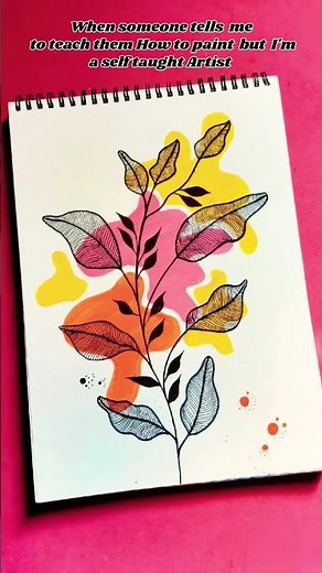 🍂 Easy Autumn Leaf Watercolor Art Tutorial | Simple Leaf Painting for Beginners 🎨