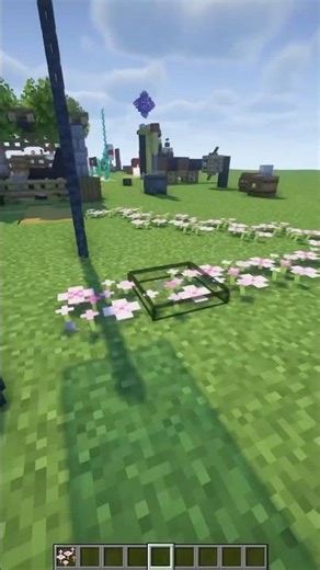 Make Your Minecraft World BLOOM With This Simple Hack #shorts