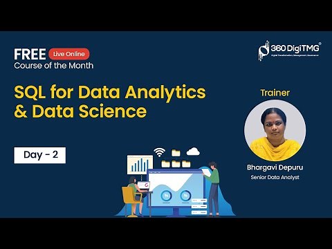 SQL for Data Analytics & Data Science | Day 2 | 360DigiTMG