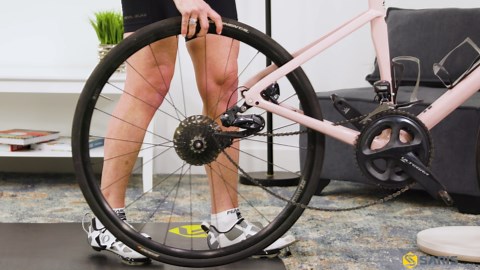 Saris - H3 Series Smart Indoor Bike Trainer, Quietest Ever at 59 dB, Compatible with 12-Speed Drivetrains, Includes Virtual Training App Subscription