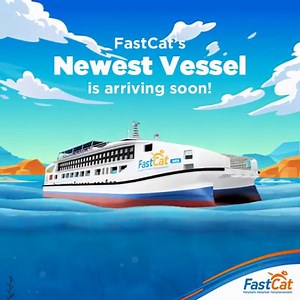 We're FerryProud to inform everyone that another brand new FastCat vessel is arriving Ferry FerrySoon! It has a bigger capacity, better amenities and with added safety features. See you in Batangas! :) | Fast Cat