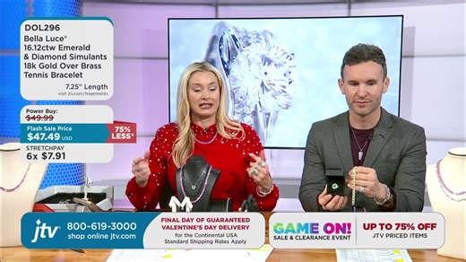 https://bit.ly/3JHNaX8 Get your glamour on with gorgeous jewelry featuring fine diamond and gemstone simulants. Bella Luce makes exclusive luxury looks affordable. https://bit.ly/4phEmq3 | JTV Live