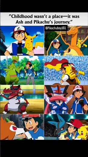 Ash Ketchum Best Journey Pokémon #Pokémon #pikachu #ashketchum #demonslayer #anime #views #charizard