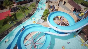 14K views · 480 reactions | Double the passengers, double the fun and double the splash! You and your mate will be flying down the Double Dipper in no time. WE OPEN IN TWO WEEKS! | Splash Planet | Facebook