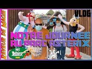 [4k] Vlog A great day at Parc Astérix the best attractions August 2021