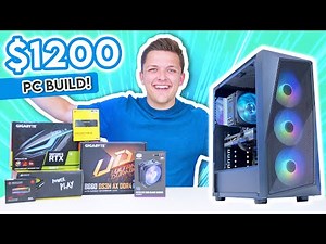 Best $1200 Gaming PC Build 2022! [Full Build Guide w/ Benchmarks - ft. RTX 3060Ti]