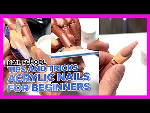 Nail School: A Beginner Lesson Acrylic Nails Tips and Tricks - #verticalvideo