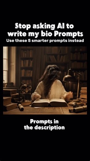 LUMENO on Instagram: "1. I am [who] and I help [audience] achieve [result]. Create 10 Instagram bio options under 150 characters. 2. Give me 5 bios for different vibes: clean, funny, bold, luxury, friendly. 3. Add a strong CTA line for my link in bio. My freebie or offer is [offer]. 4. Create a name line and title line that are keyword-rich for search. Keywords: [keywords]. 5. Turn my bio into 3 versions optimized for: growth, sales, community. Hashtags pack (copy/paste) #instagramreels #reelsin
