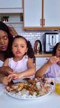 Mom & Daughters Bond Over Every Bite 🍽️ | Family Dinner Fun #Shorts #familydinner #youtubeshorts