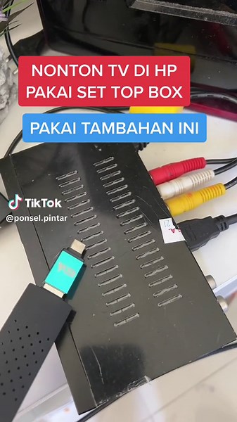 Nonton TV di HP dengan Set Top Box - Beli Alat Tambahan OTG
