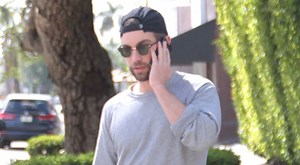 Chace Crawford Goes Casual for Mid-Week Lunch