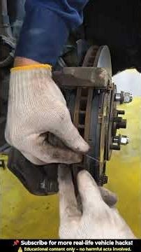 Lexus Front Brake Service – Smooth & Easy 😮‍🔥 #automobile #brake